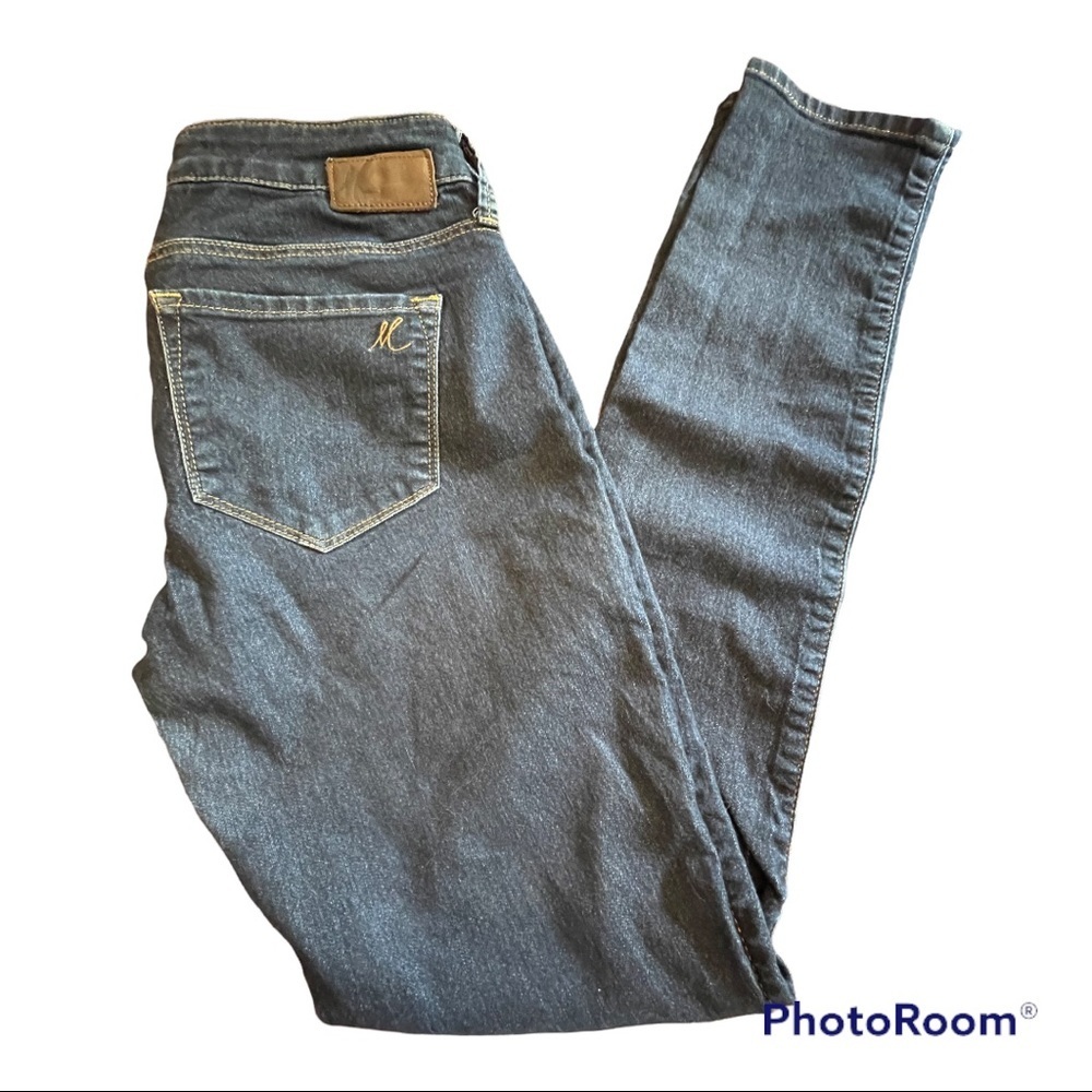 Mavi | Alexa Mid-Rise Skinny Dark Wash Jeans - Picture 3 of 10